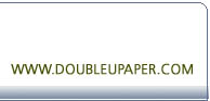 Double-U-Paper; Converters & Distributors of Blank Announcements & Envelopes.